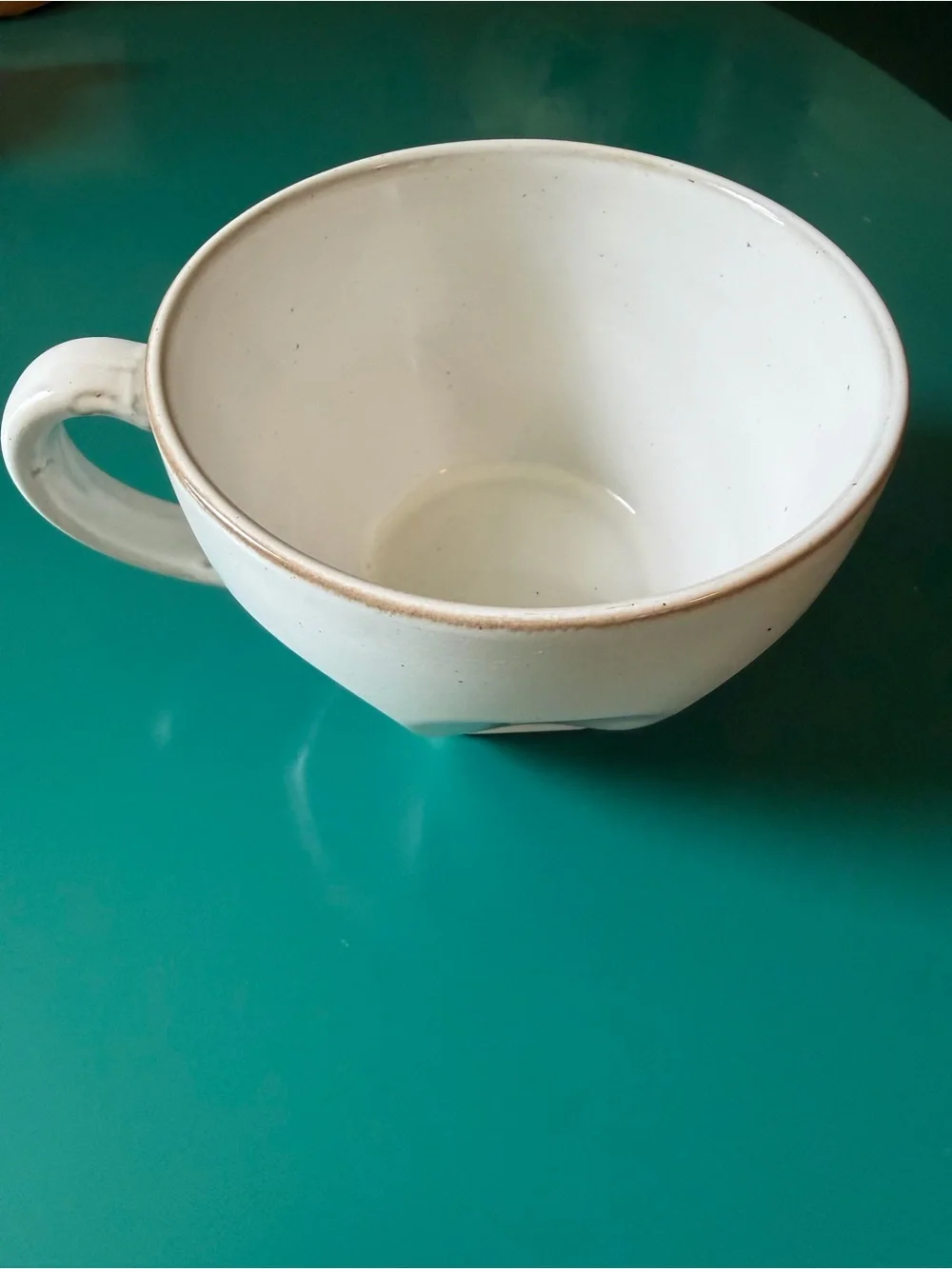 Hearth & Hand White Ceramic Sculpted Mug - Large Everyday Cup